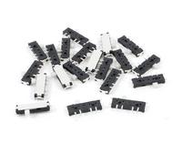 sourcingmap 20Pcs 3 Position 8 Pin Horizontal Surface Mounted Devices SMT Slide Switch 10mm x 3mm