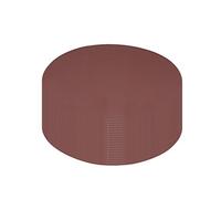 sourcingmap 20Pcs 7 inch Hook and Loop Sanding Disc 1000 Grits Flocking Sandpaper for Random Orbit Sander Brown