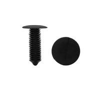 sourcingmap 20Pcs Fits Car Door Rivets Bumper Trim Panel Retainer Clip 9mm Black