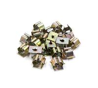 sourcingmap 20pcs Trim Rivets Bumper Door Panel Screw Clips U Type Retainer