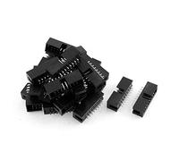 sourcing map 24pcs 2x8 16-Pin Straight Box Header Connector IDC Male Sockets 2.54mm