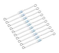 Sourcingmap 250V 15A 185 Celsius Circuit Cut-Off Temperature Thermal Fuse Ceramics 10Pcs