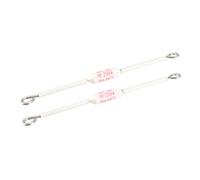 Sourcingmap 250V 20A 216 Celsius Circuit Cut Off Temperature Thermal Fuse Ceramics 2Pcs