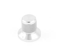 sourcingmap 25mm CNC Aluminium Alloy Potentiometer Control Knob Cap 6mm Hole
