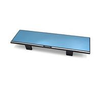 sourcingmap 280mm Wide Angle Clip On Car Interior Rearview Mirror Blue Glass