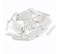 Sourcingmap 2mm Dia 20mm Length Metal Solid Round Rod Bar 50 Pcs
