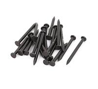 Sourcingmap 2mmx25mm Carbon Steel Point Tip Concrete Cement Nail Black 20pcs