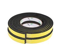 Sourcingmap 2Pcs 15mm x 5mm Single Sided Self Adhesive Shockproof Sponge Foam Tape 3 Meters