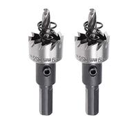 sourcingmap 2Pcs 19mm HSS Drill Bit Hole Saw for Stainless Steel Metal Alloy Wood