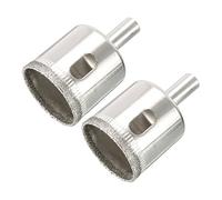 Sourcingmap 2pcs 30mm Diamond Drill Bit Hole Saw for Glass Tile Marble Fiberglass Ceramic Stone Bottles Pots