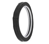 sourcingmap 2pcs 3mm Width 164ft Length Single-side Electrical Insulated Adhesive Tape Black