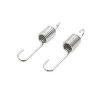 sourcingmap 2pcs 8cm Length Metal Motorcycle Brake Clutch Pedal Return Spring