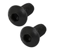 Sourcingmap 2pcs M8x16mm 10.9 Grade Button Head Hex Socket Left Hand Thread Screw Bolt