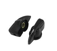 sourcingmap 2pcs Plastic 6mm Shaft Dia Volume Knob Cap K7-2 for Potentiometer Pot