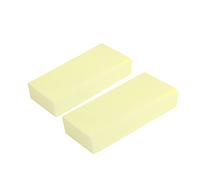 sourcingmap 2pcs Rectangle Shape Water Absorbing Cleaning Sponge Block for Car
