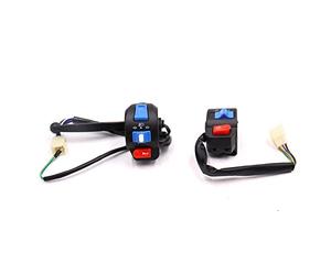 sourcingmap 2pcs Scooter Handlebar Horn Turn Signal Light ON/OFF Control Switch