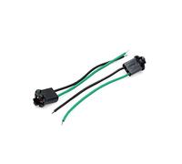 sourcingmap 2pcs T10 Brake Signal Light Wire Harness Socket Adapter for Car