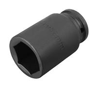 Sourcingmap 3/4-Inch Drive by 33mm Deep Impact Socket, 6-Point, Cr-V, Metric
