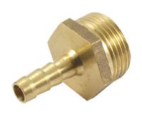 Sourcingmap 3/4BSP Male Thread 8mm Air Water Hose Brass Barb Fitting Adapter