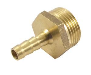 Sourcingmap 3/4BSP Male Thread 8mm Air Water Hose Brass Barb Fitting Adapter