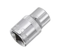 Sourcingmap 3/8-Inch Drive 9mm 6-Point Shallow Socket, Metric, Cr-V