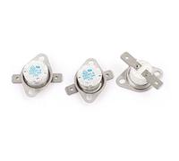 sourcingmap 3 Pcs KSD301 NC Temperature Switch Thermostat 170 Celsius 250V 10A