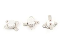 sourcingmap 3 Pcs KSD301 NC Temperature Switch Thermostat 180 Celsius 250V 10A
