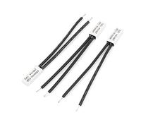 sourcingmap 3 Pcs KSD9700 AC 250V 5A 70 Celsius NC Bimetal Temperature Switch