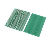 Sourcingmap 3 Pcs Single Sided Surface Mounted Devices Prototype Solderable Universal PCB Board 11x7cm