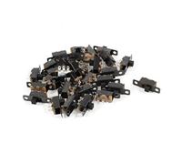 Sourcingmap 30 Pcs 3Pin ON/ON SPDT Mini Panel Slide Switch SS12F1-G3 DC 50V 1A