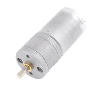 Sourcingmap 300RPM 4mm Shaft Dia Speed Reducing Electric Gearbox Geared Motor 12VDC