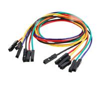 Sourcingmap 30CM Length Female to Female Pin Connector Wire 6 PCS