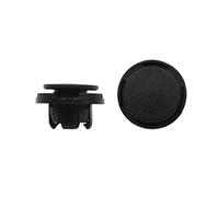 sourcingmap 30pcs 15mm Hole Plastic Clip Rivet Fixed Fender Bumper Black for Car