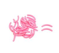 Sourcingmap 30pcs Pink Soft Rubber Ladies Cosmetic Makeup Eyelash Curler Refill Replace Pads