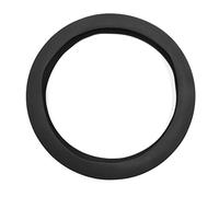 sourcingmap 32cm Outer Dia Car Rubber Antislip Steering Wheel Cover Black