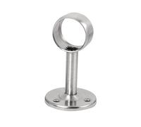 Sourcingmap 32mm Dia Screw Fixing Wardrobe Rail End Center Socket Support Bracket