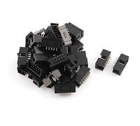 sourcingmap 36pcs 2x5 Pin Straight Box Header Connector IDC Male Sockets 2.54mm