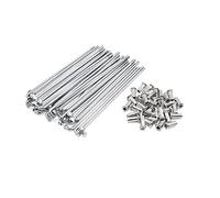 sourcingmap 36pcs 4mm Thread Diameter 170mm Length Motorcycle Wheel Spokes