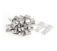 Sourcingmap 38mm x 13mm x 11mm Metal Z Shape Picture Frame Braces Brackets Silver Tone 20PCS