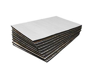 sourcingmap 394mil/10mm 14.4sqft Sound Deadening Insulation Mat 9pcs 20x12inch