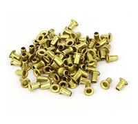 Sourcingmap 3mm x 5mm Through Hole Rivets Hollow Grommets PCB Circuit Board 100pcs