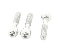 sourcingmap 3PCS Helicopter Spare Parts Steel Ball Head Screw M5 x 25 x 9 x 2.5mm