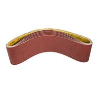 Sourcingmap 4-Inch x 36-Inch Aluminum Oxide Sanding Belt 60 Grits Sandpaper Lapped Joint for Belt Sander 6pcs