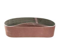 Sourcingmap 4-Inch x 36-Inch Aluminum Oxide Sanding Belt 800 Grits Sandpaper Flush Joint for Belt Sander 6pcs