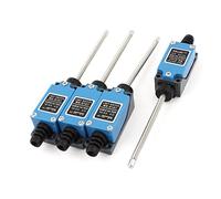 Sourcingmap 4 Pcs ME-9101 Flexible Coil Spring Limit Switch DPST AC 250V DC 115V