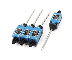 Sourcingmap 4 Pcs ME-9101 Flexible Coil Spring Limit Switch DPST AC 250V DC 115V