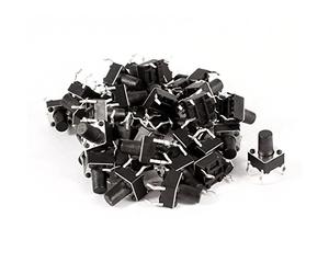 sourcingmap 40 Pcs 6x6x8.5mm Pcb Tactile Tact Push Button Micro Momentary Switch