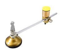 Sourcingmap 40cm Adjustable Oil Feed Compasses Type Glass Circle Circular Cutter with Suction Cup