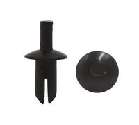 sourcingmap 40Pcs 5mm Dia Hole Rivets Splash Guard Fastener Retainer Clips