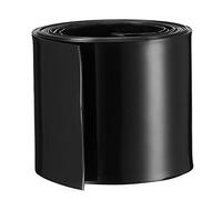sourcingmap 43mm Flat PVC Heat Shrink Tubing Battery Wrap 2m Length for 26650 Battery Black